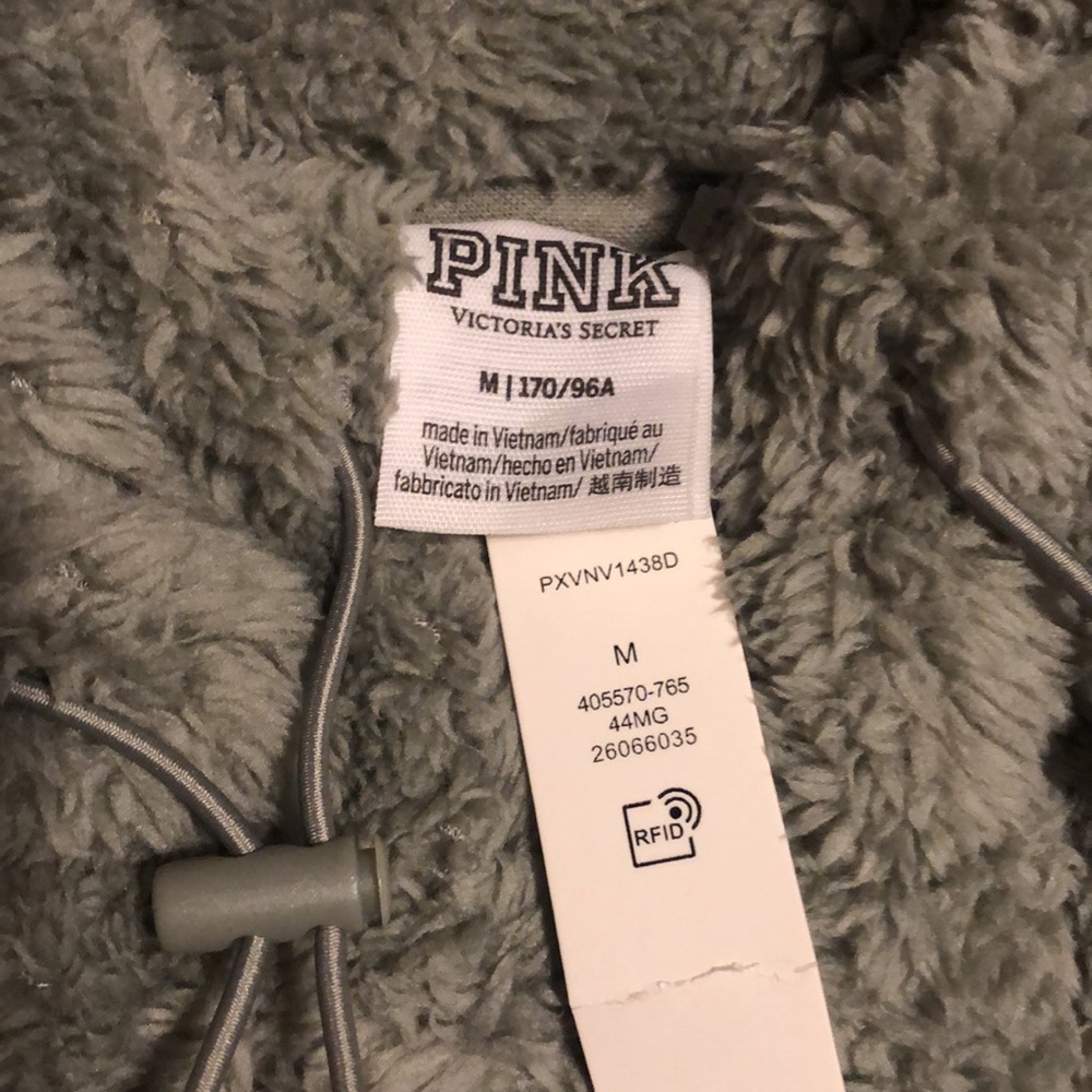 VS Pink Furry Hoodie(New) - Picture 3 of 11
